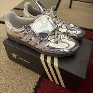 Adidas Shimmering Silver Sneakers